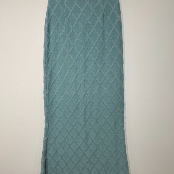 2/$20, Women Slate Blue Sleeveless Top + Maxi Skirt Set, Korean Fashion - Picture 5 of 14